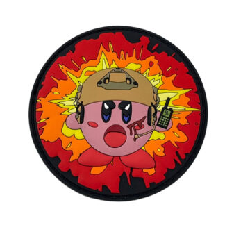 Kirby's Pissed Patch and Sticke