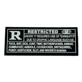 Rated R Patch & Sticker