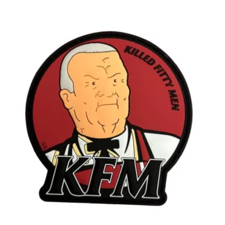 Killed Fitty Men Patch + Sticker