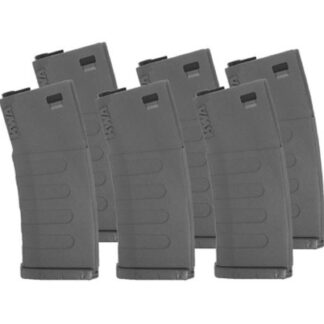 KM4 K120 Mid-Cap Magazine 6-Pack-Black