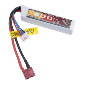 Matrix High Performance 11.1V Stick Type Airsoft LiPo Battery-(Model: 600mAh - 20C / For Deans / T-Plug Connector)