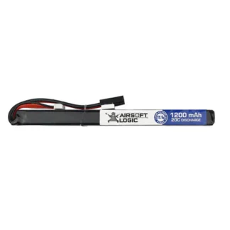 Airsoft Logic 11.1v 1200mah 20 Lipo Battery (AK Stick)