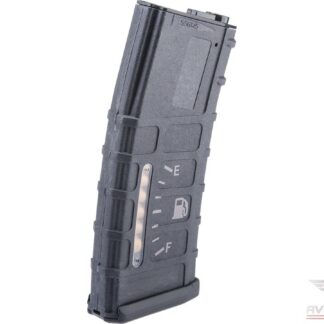 Avengers 120rd "Fuel Tank" Polymer Magazine for M4/M16 Series Airsoft AEG Rifles w/ Fake Bullet Window