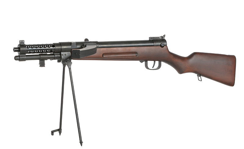 S&T WWII Type100 Airsoft AEG Submachine Gun w/ Real Wood Furniture and Bipod - Image 4