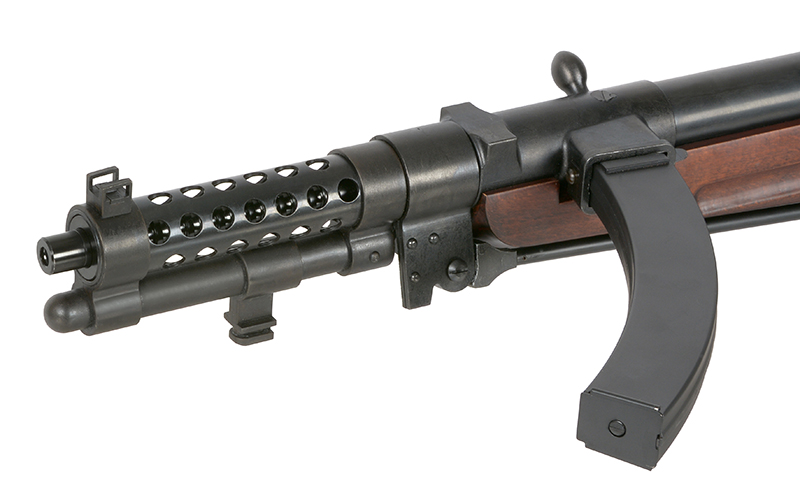 S&T WWII Type100 Airsoft AEG Submachine Gun w/ Real Wood Furniture and Bipod - Image 5